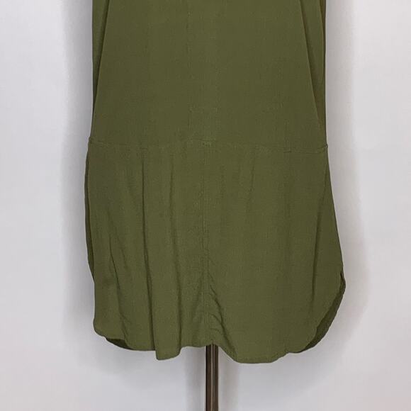 Madewell army green sleeveless v neck top size Extra Small XS - Picture 4 of 12